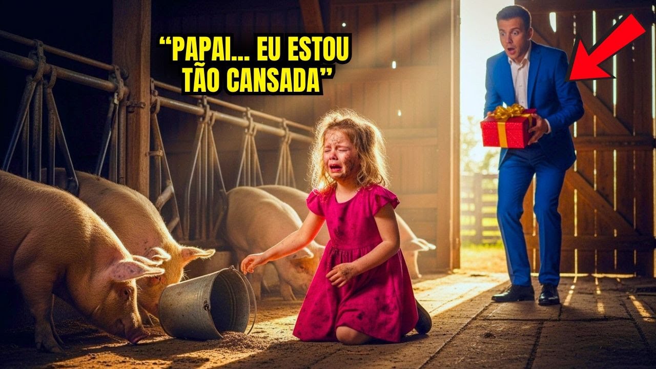 MILIONÁRIO VISITA A FILHA EM SEU ANIVERSÁRIO DE SURPRESA — FICA EM CHOQUE AO VÊ-LA...