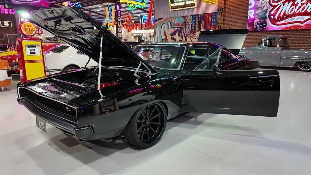 No Reserve! 1968 Custom Dodge Charger With 7.2L 440 V8 And Auto for sale by auction at SEVEN82MOTORS