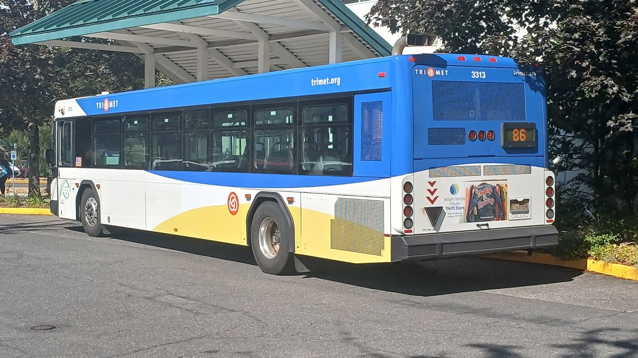 TriMet Ride-A-Long | Line 86 with a loud Voith