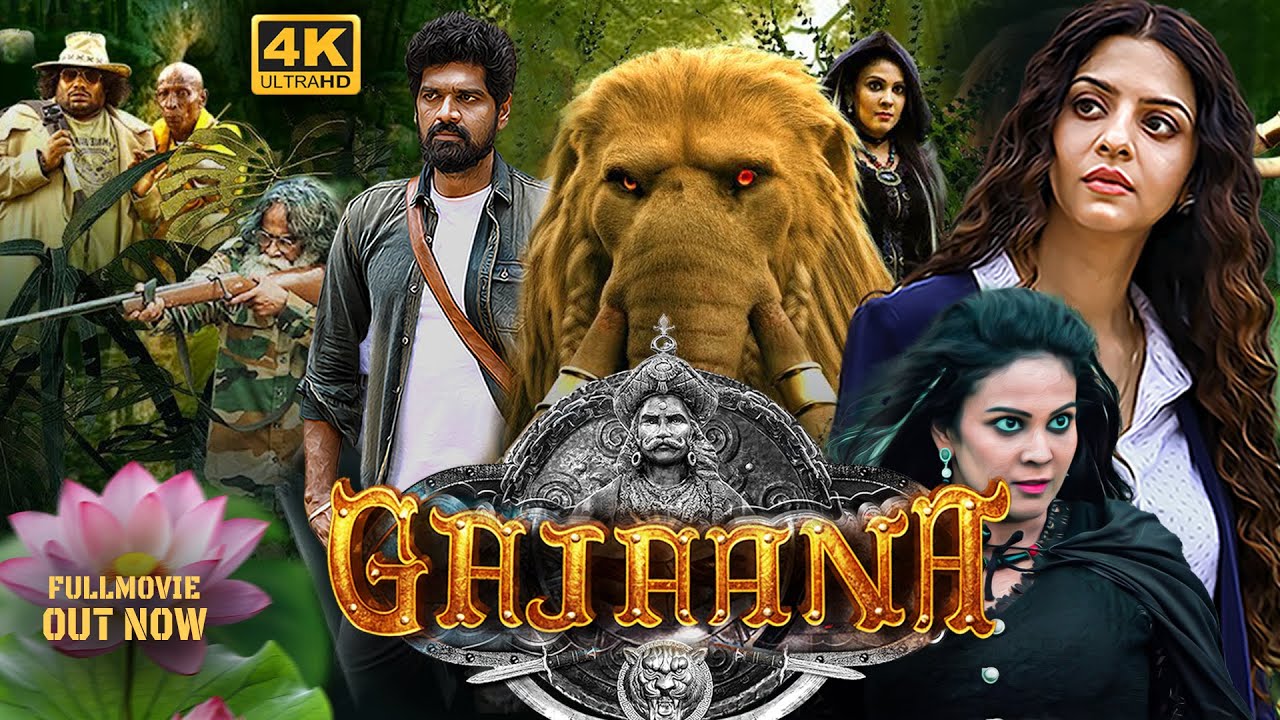 Gajaana Full Movie 4K | Vedhika | Yogi Babu | Chandini | Motta Rajendran |New Malayalam Dubbed Movie