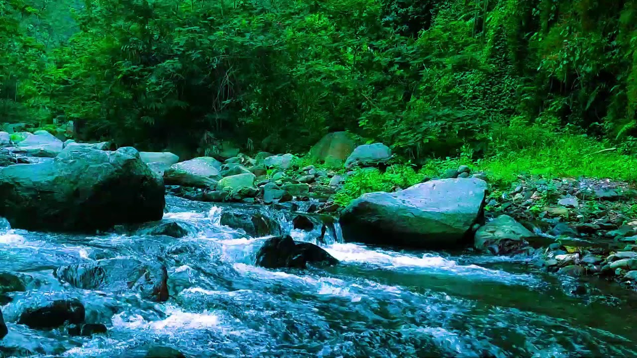 Rushing River Sounds  Strong White Noise for Insomnia
