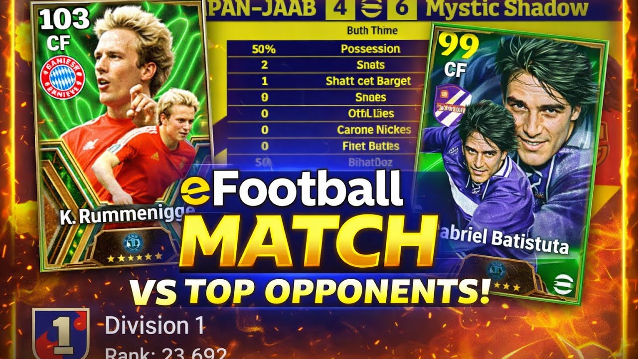 Top opponent #efootball 