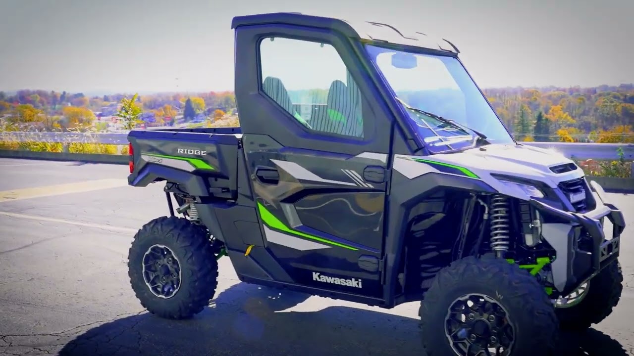 New 2024 Kawasaki Ridge XR HVAC Side By Side UTV For Sale In North Versailles, PA