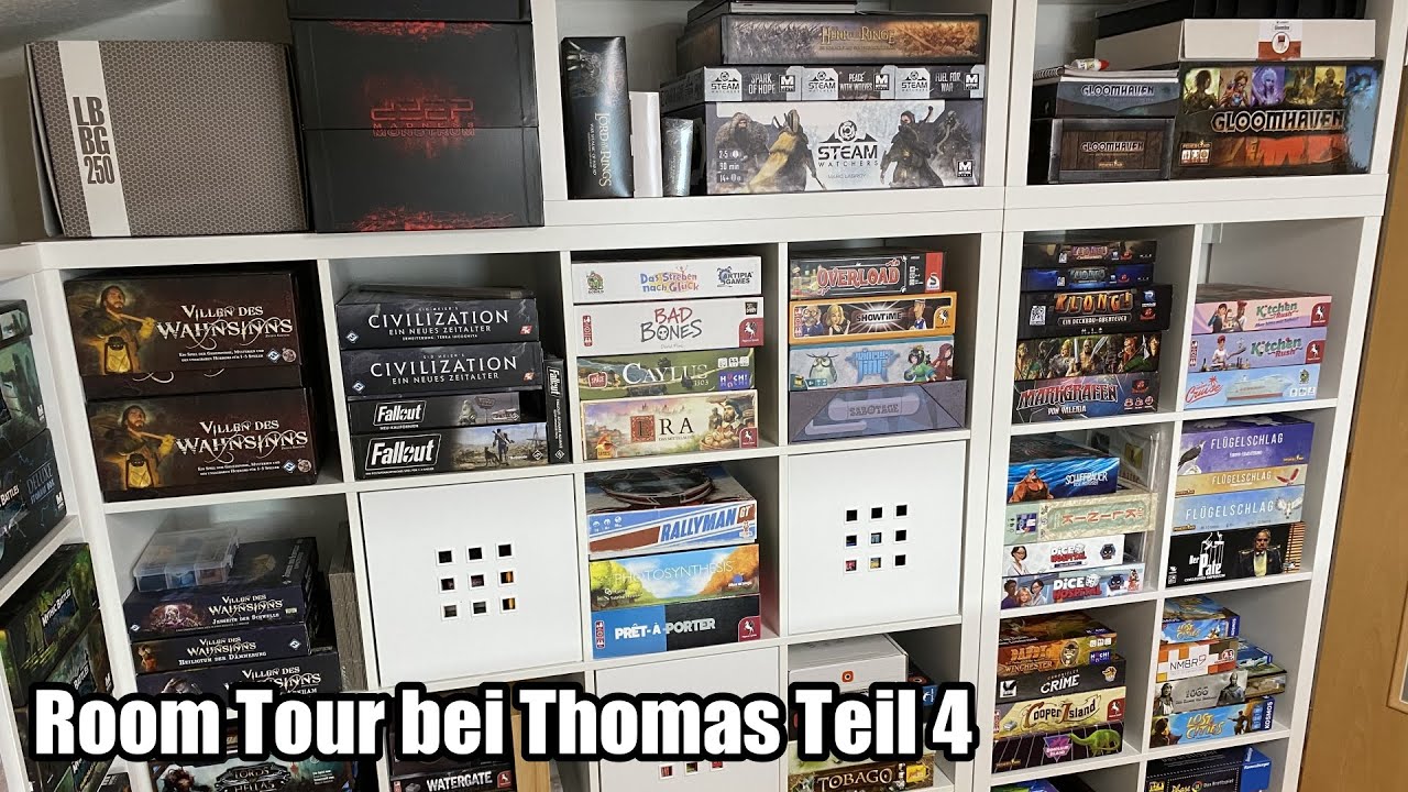 Room Tour bei Thomas mit seinen Top Spielen - Teil 4