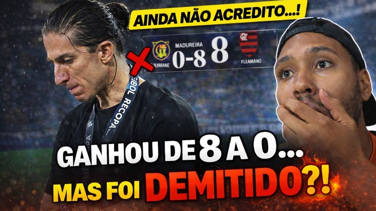 GANHOU DE 8 A 0… E FOI DEMITIDO?! ENTENDA O CASO FILIPE LUÍS NO FLAMENGO
