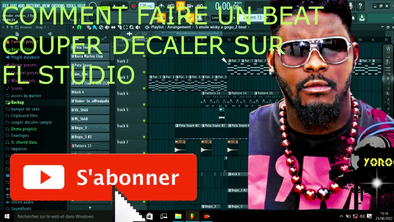 comment faire un Beat coup&eacute; d&eacute;cal&eacute; dans fl studio