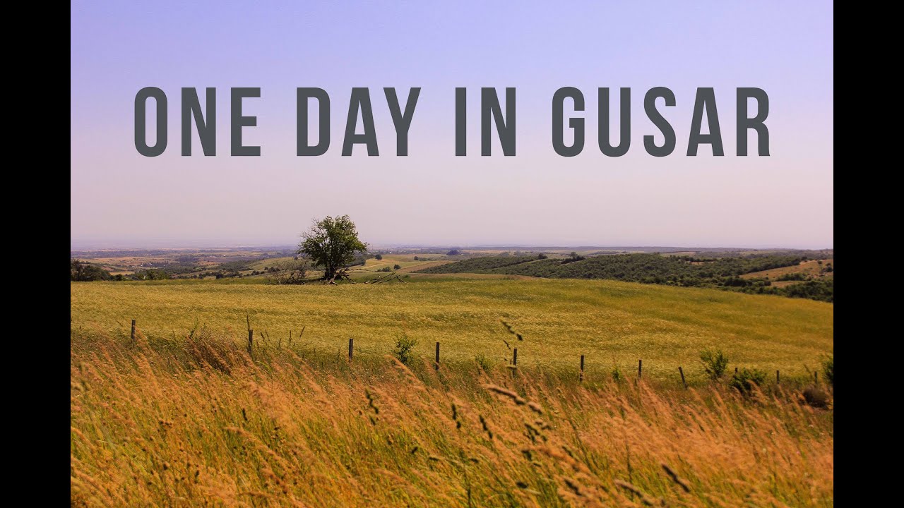 One day in Gusar,Azerbaijan. (timelapse and videos)