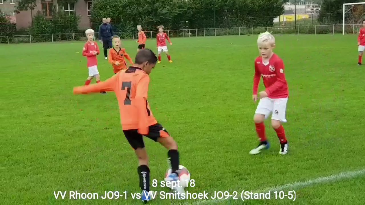 VV Rhoon JO9-1 vs VV Smitshoek JO9-2 (8 sept.'18)