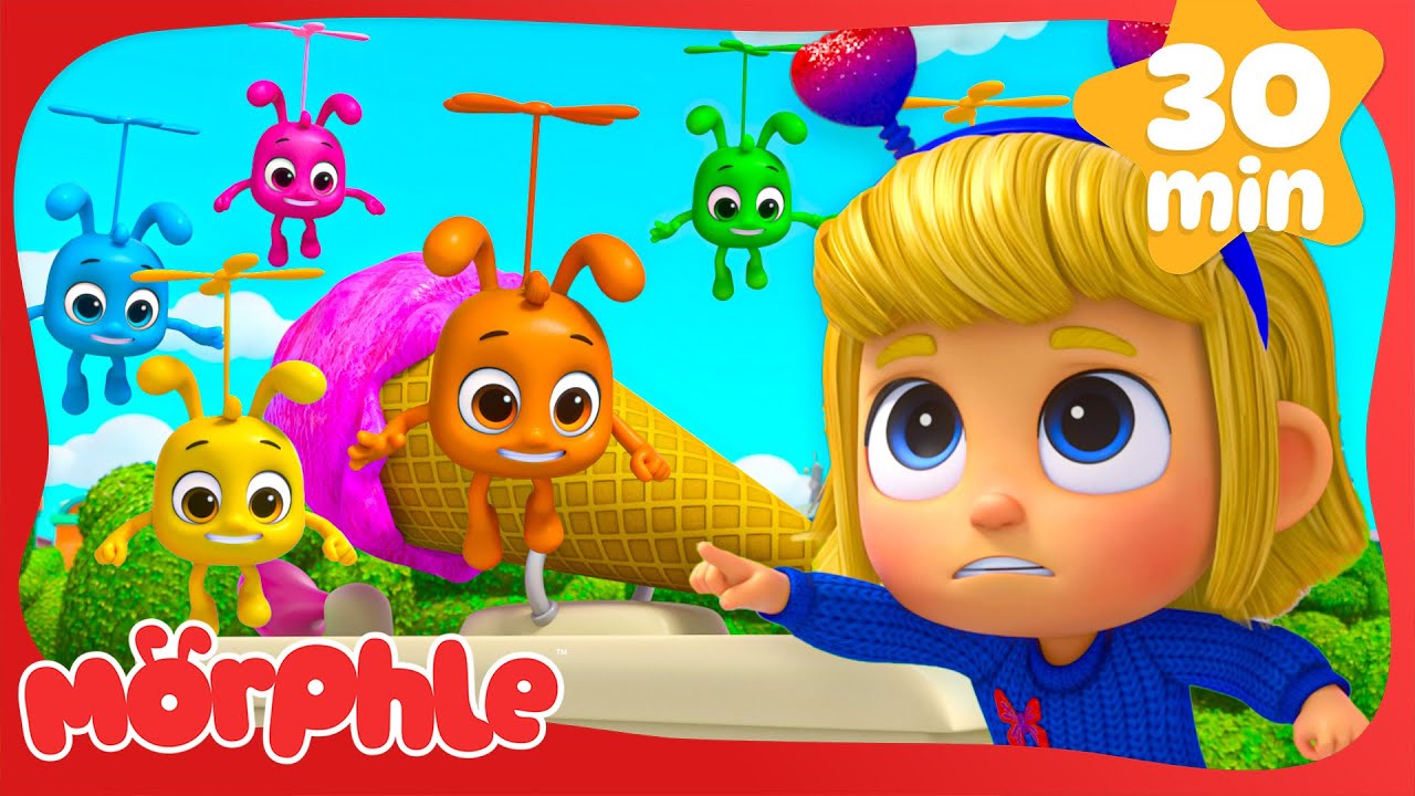 Rainbow Orphles Cloning CHAOS! | Morphle | Fun Cartoon Videos | Kids Animation