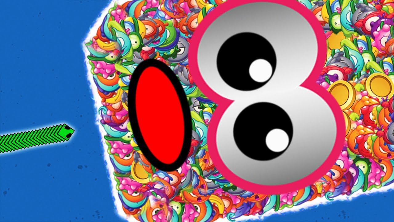 WORMSZONE.IO 001 HACKER SLITHER SNAKE TOP 01 / Epic Worms Zone Best Gameplay! #66