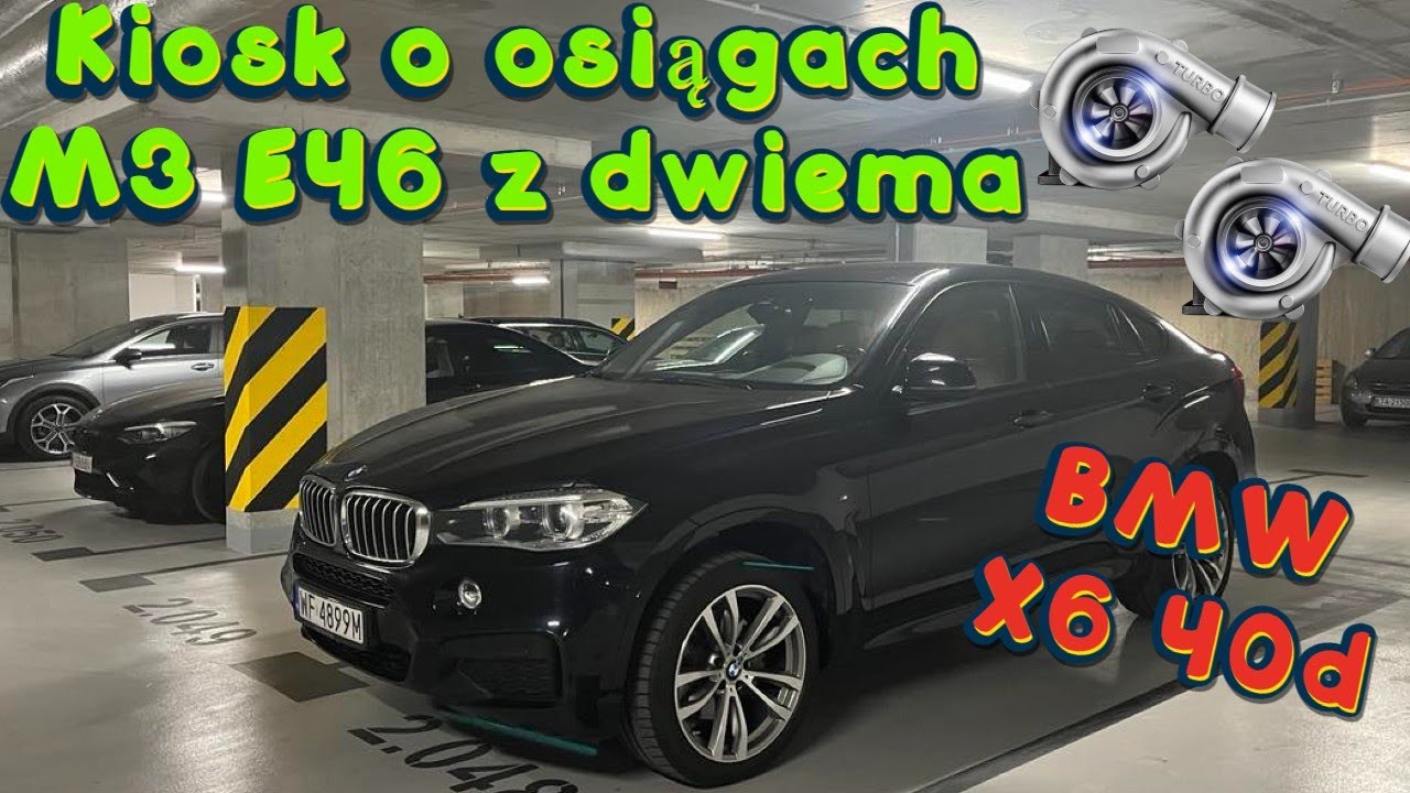 BMW X6 40d 313KM nic nie pali a zdrowo jedzie!