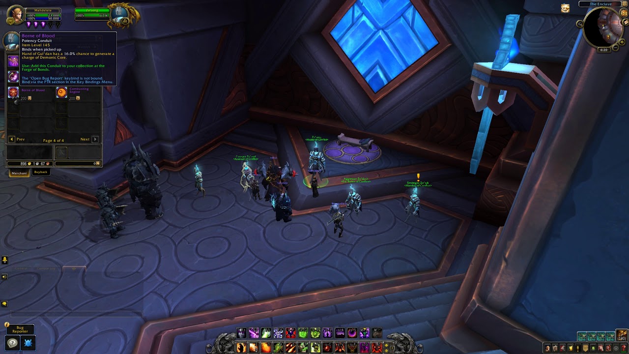 Borne of Blood, Warlock Conduit - From where to get, WoW Shadowlands