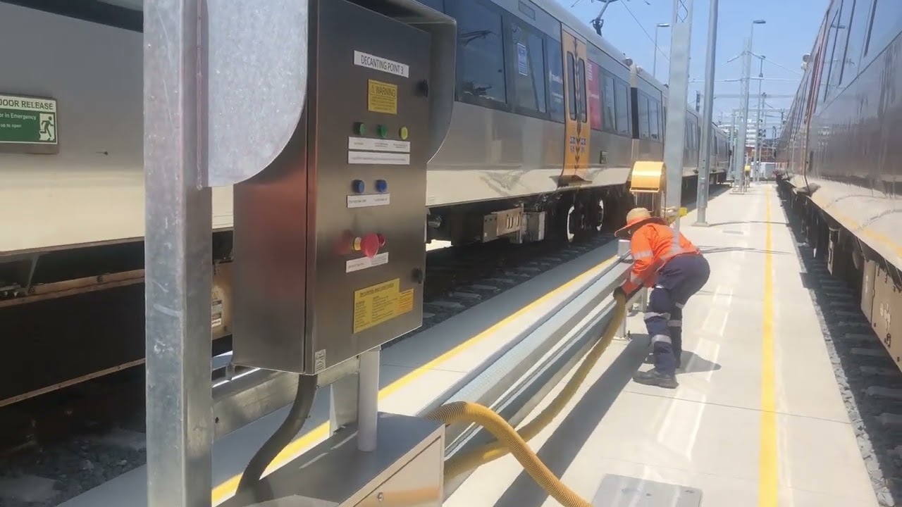 Automated Vacuum Train Decanting | Avac Australia