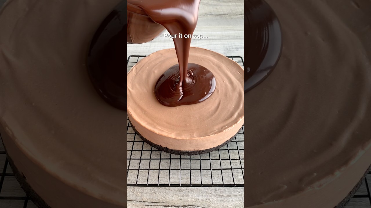 The ULTIMATE chocolate cheesecake