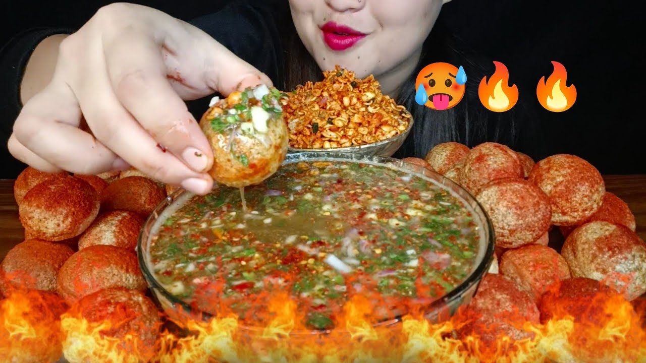 SPICY PANIPURI CHALLENGE 🔥🥵 PANIPURI EATING CHALLENGE | STREET FOOD EATING | EATING VERY SPICY FOOD
