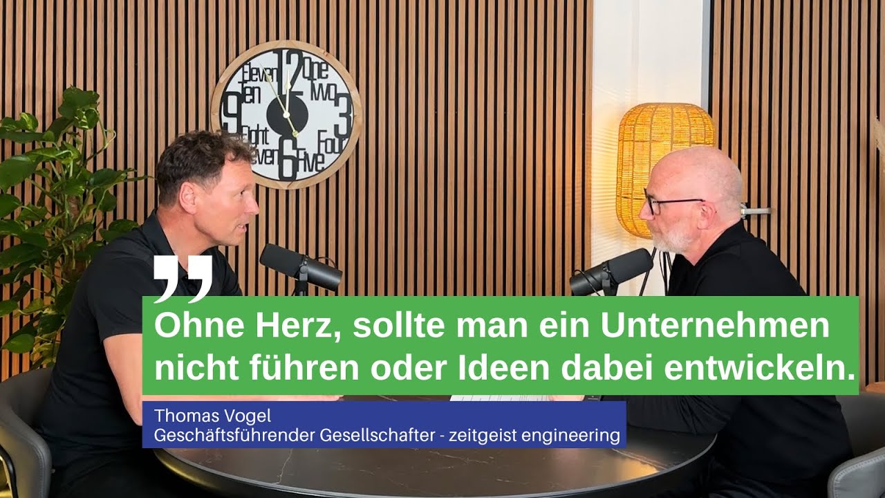 „WIR gestalten Zukunft – Thomas Vogel über Haltung, Verantwortung und echte Veränderung“