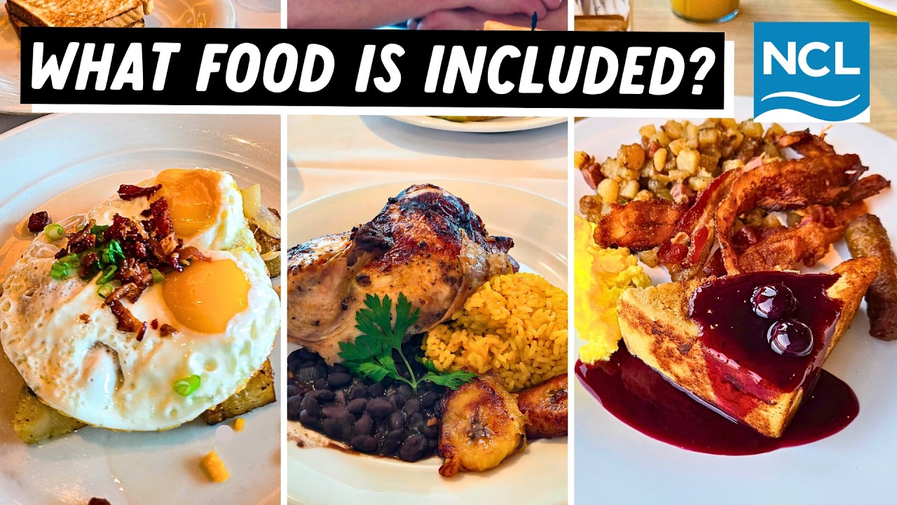 Norwegian Breakaway Included Dining Options | What Food is Included on a Cruise
