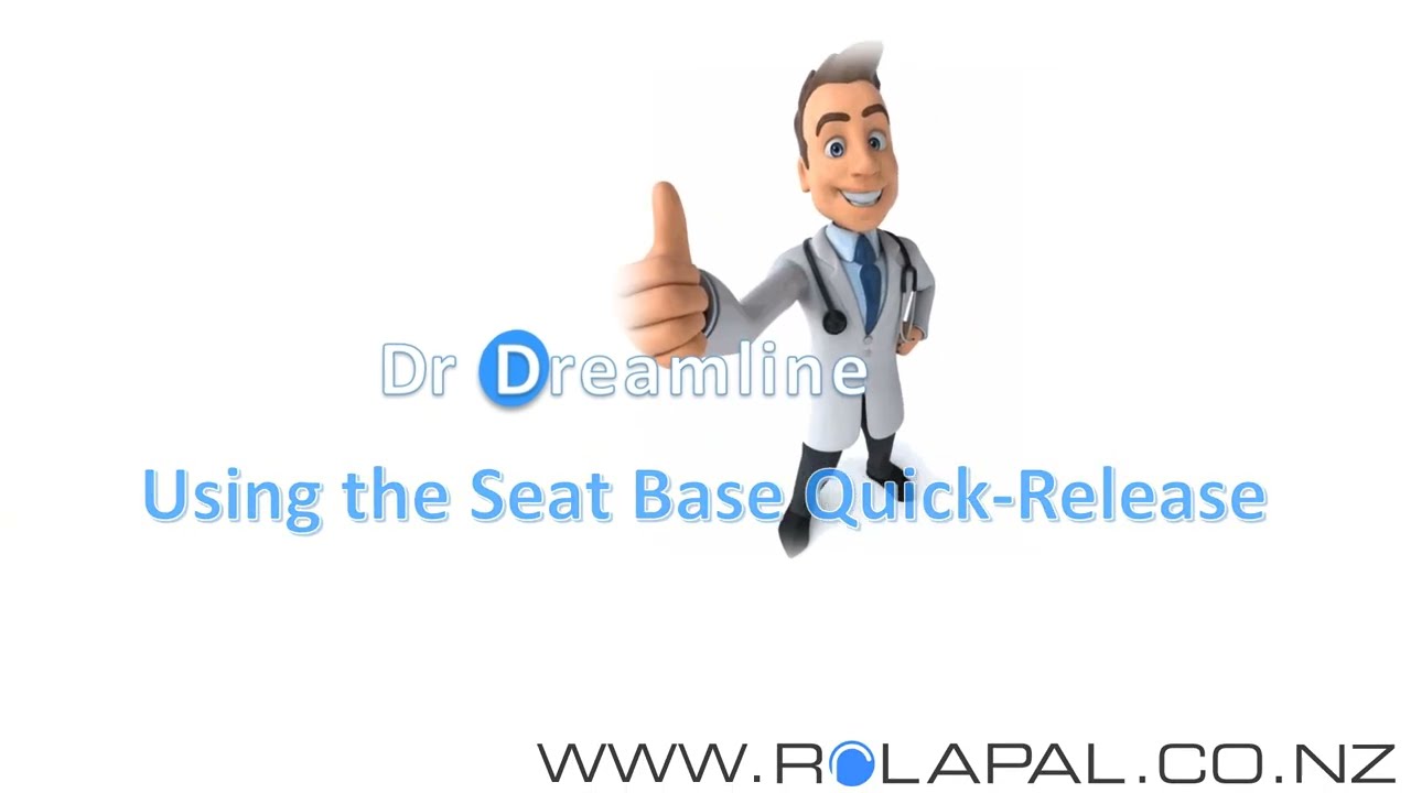 Dr Dreamline   Using the Seat Base Quick Release