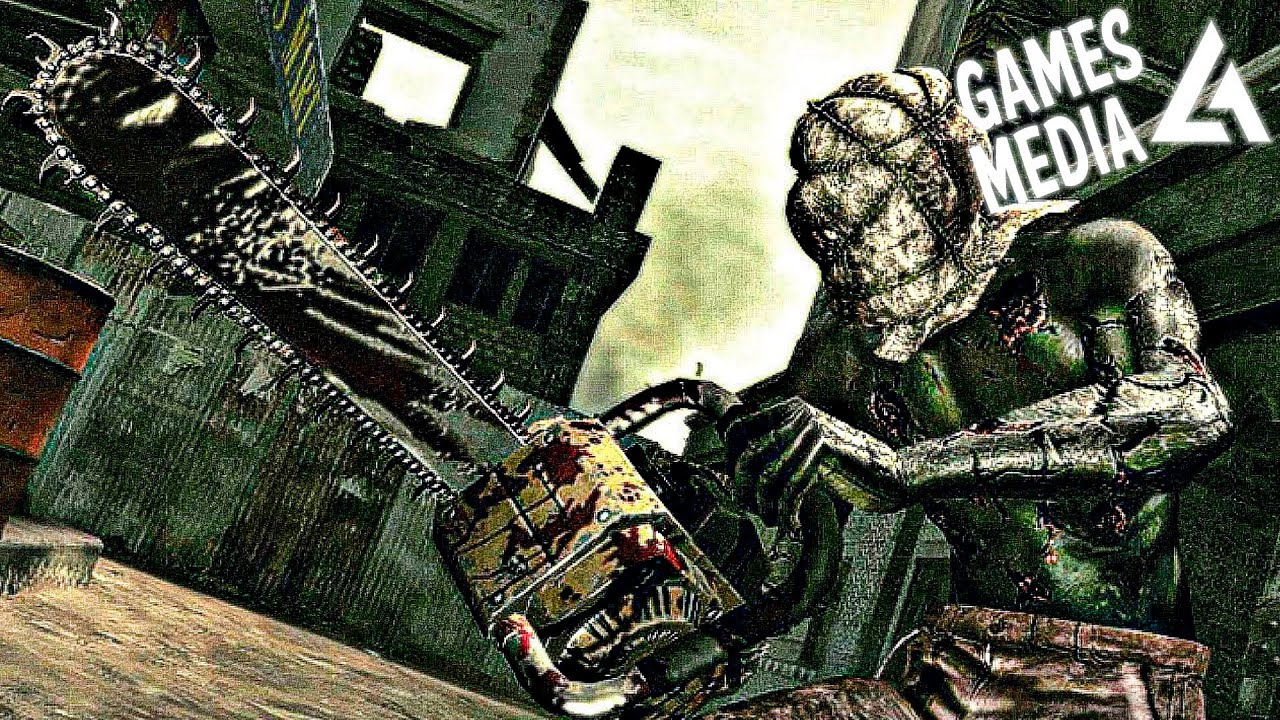 Resident Evil 5 | Chainsaw Majini Boss Fight (4K 60fps)