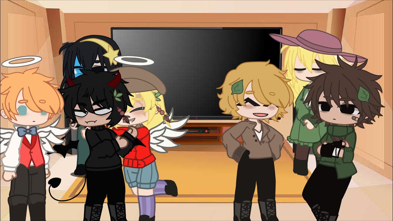 Foreign Kids react to themselves pt1 (plus Leslie)