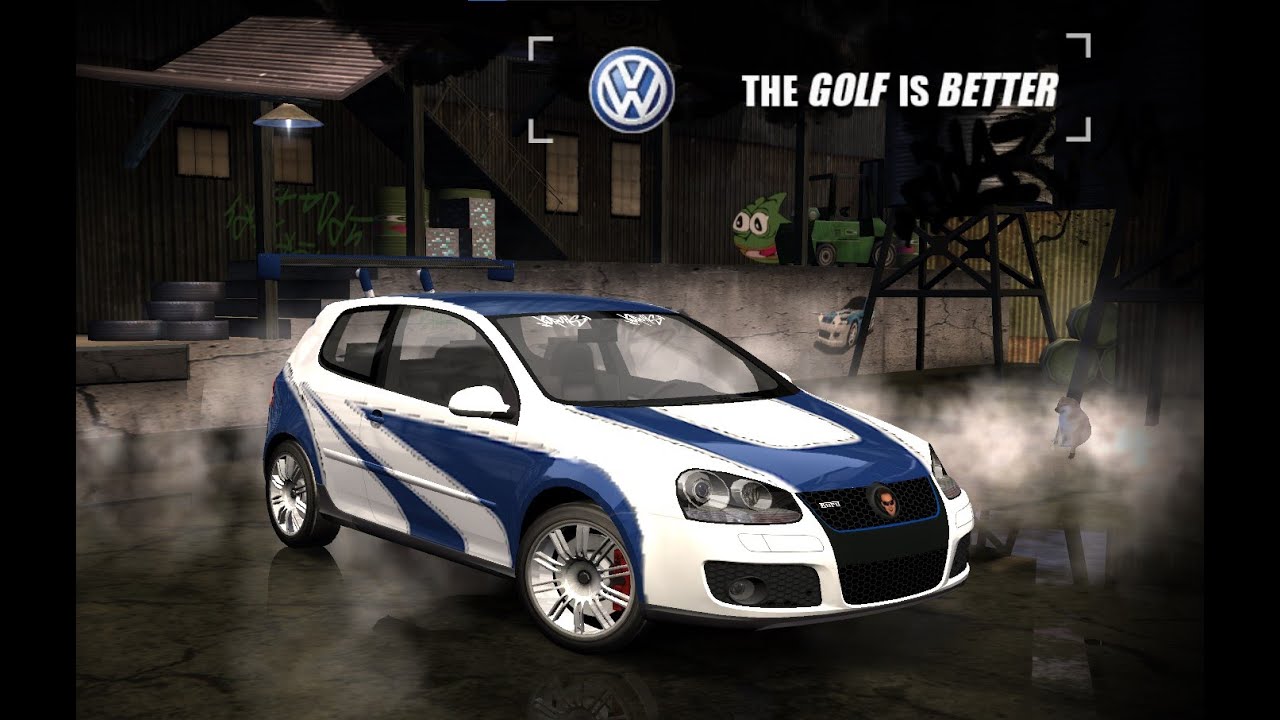 Как сделать Volkswagen GOLF Куру в NFS Most Wanted PEPEGA Edition V2