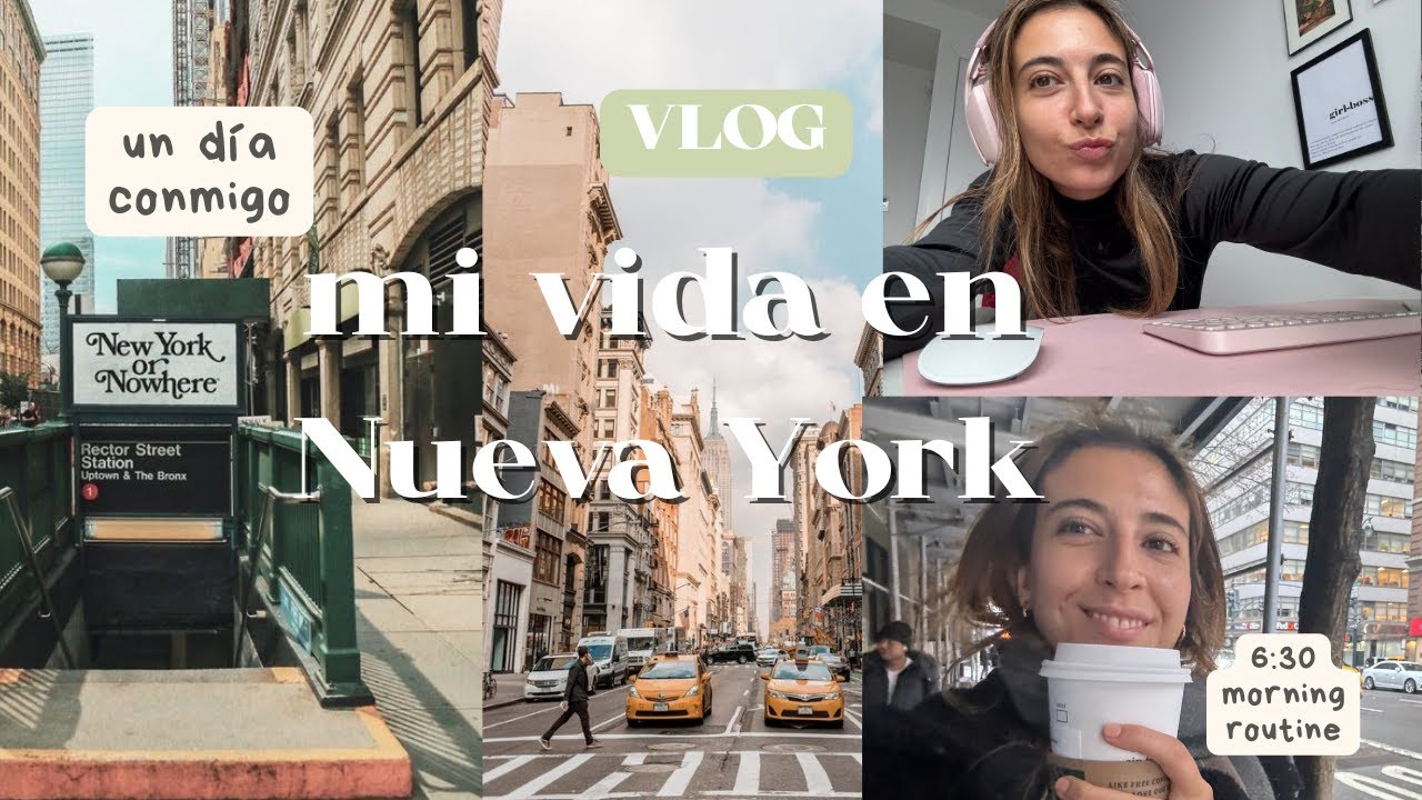 Mi vida en Nueva York | UN DÍA CONMIGO🫶🏽 | Rutina realista 6:30 AM 🌤️