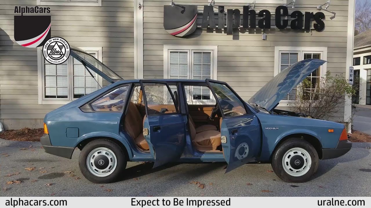 1990 Moskvitch AZLK 2141, Overview, AlphaCars & Ural of New England