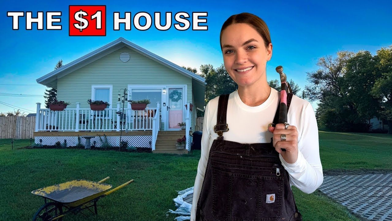 My $1 House: The Exterior Is Done!! 