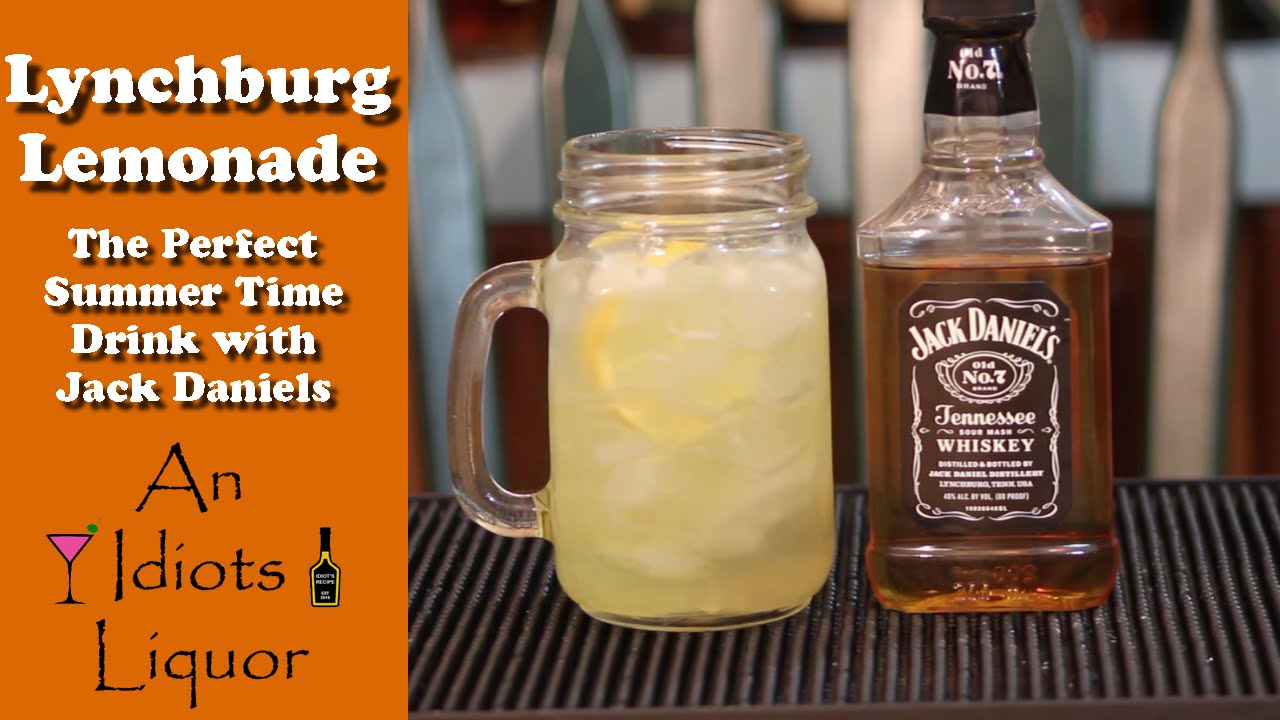 Lynchburg  Lemonade Drink w/ Jack Daniels - Perfect Summer Time Recipe
