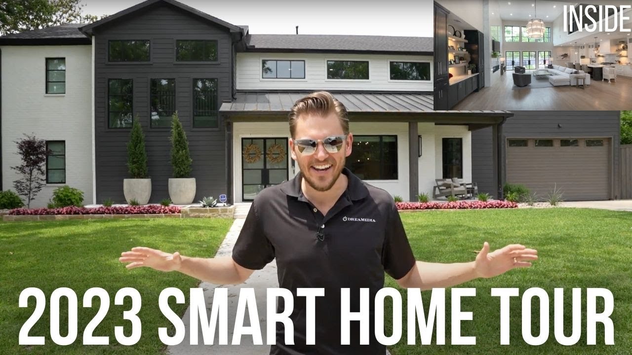 Inside This Stunning Modern Home | Dallas Texas | 2023 Tech Tour