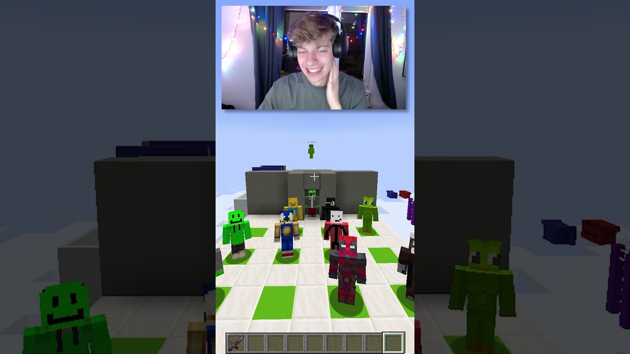 Nie wybierz złego Youtubera = WYRGYWASZ #gaming #⁠youtube #funny #minecraft #memes #shorts #ytshorts