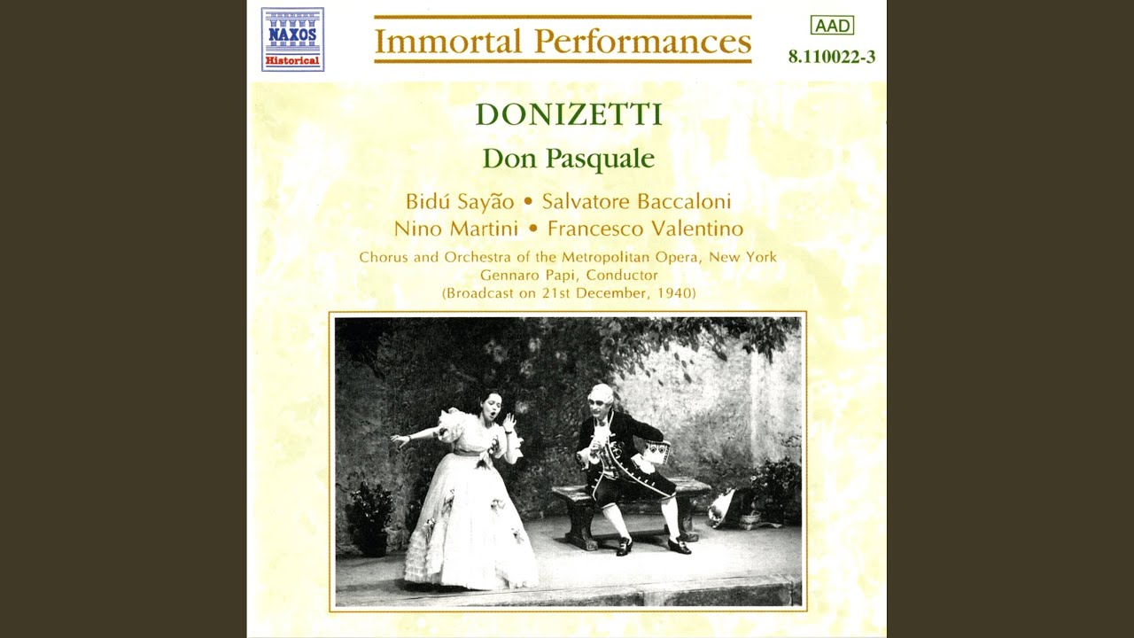 Don Pasquale: Introduction