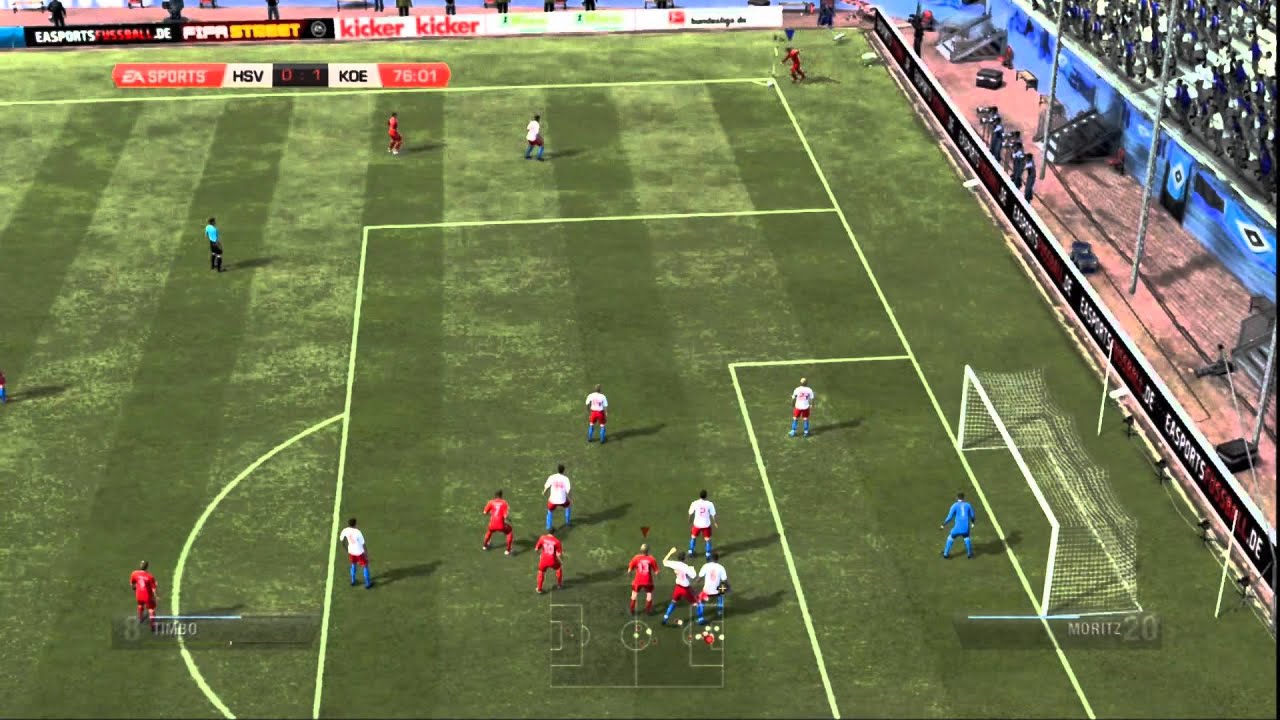 Let's Play FIFA 12 #007 [Deutsch] [Full-HD] - 1. FC Köln vs. Hamburger SV