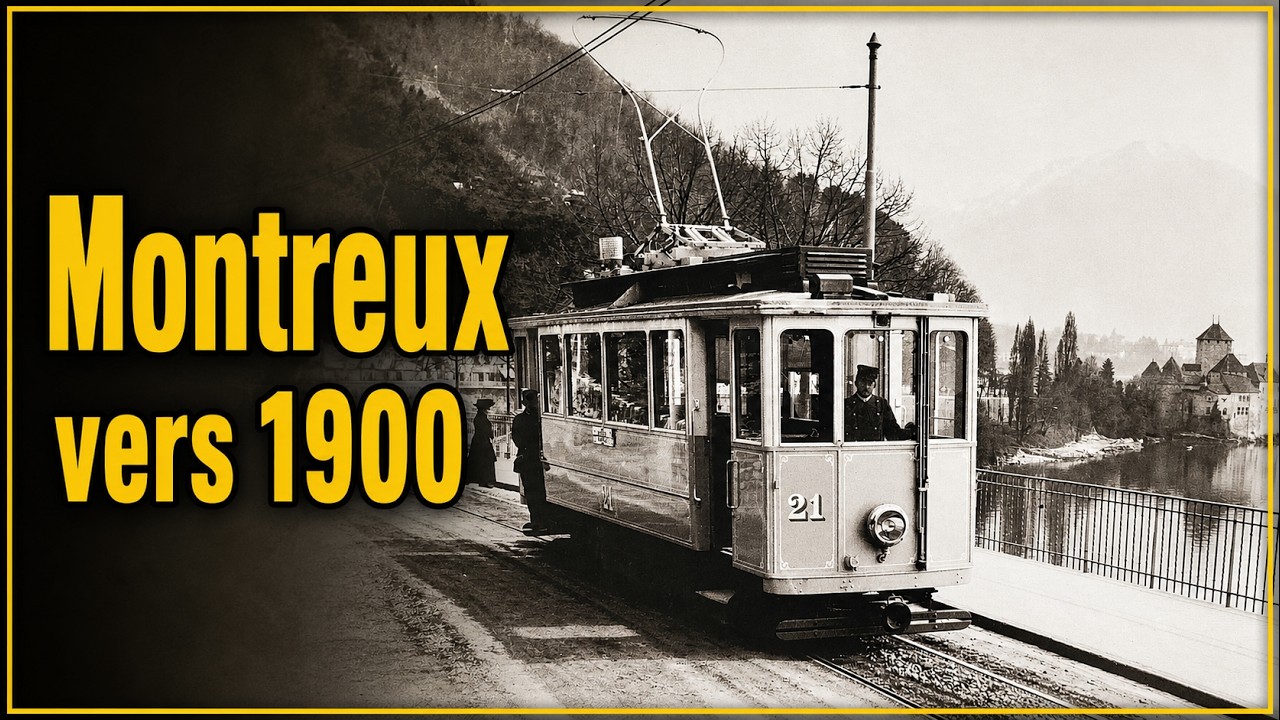 MONTREUX 1900 : Ces Photos Rares Que L'On Ne Voit Plus