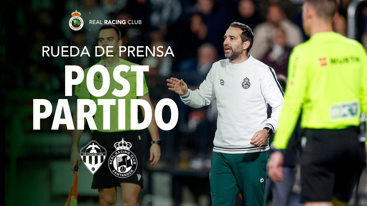 🎙️ Rueda de prensa Post-partido de Pablo Álvarez | Castellón vs Racing | J28 LaLiga Hypermotion