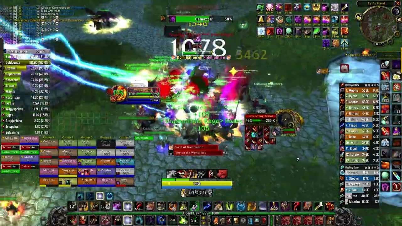 [Chur] Scarlet Enclave 4/8 BIG Prog part 1 Pumper Feral DPS PoV 20/04/2025