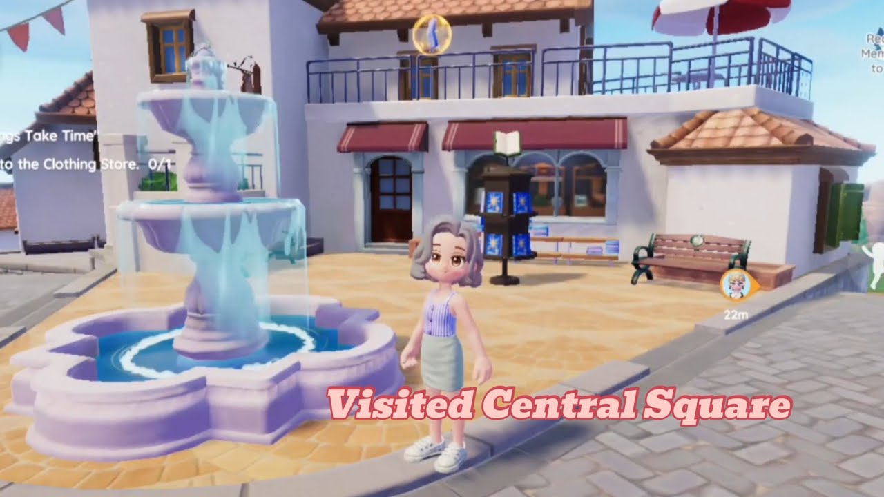 I Visited Central Square in Heartopia — New Clothing & Furniture Stores Are Open! 🛍️ Ep.3