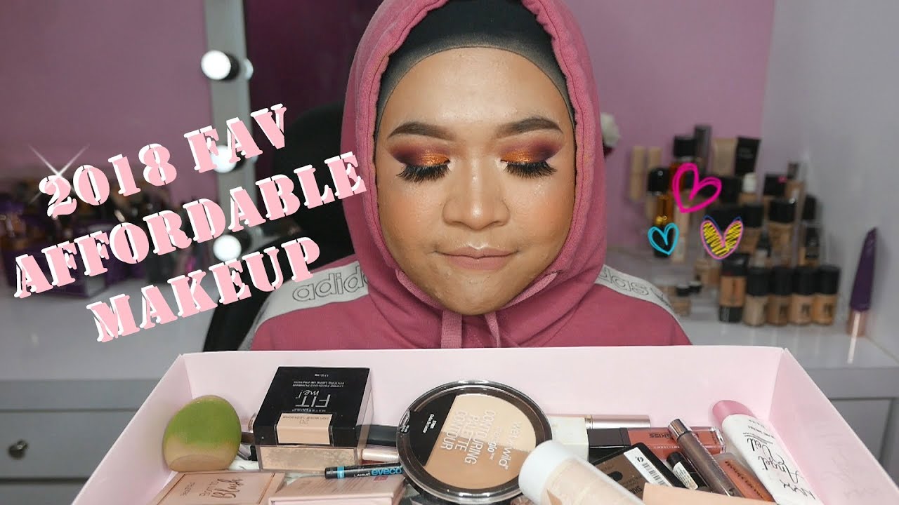 LAST MAKEUP TUTORIAL OF 2018 | Fav Affordable Makeup