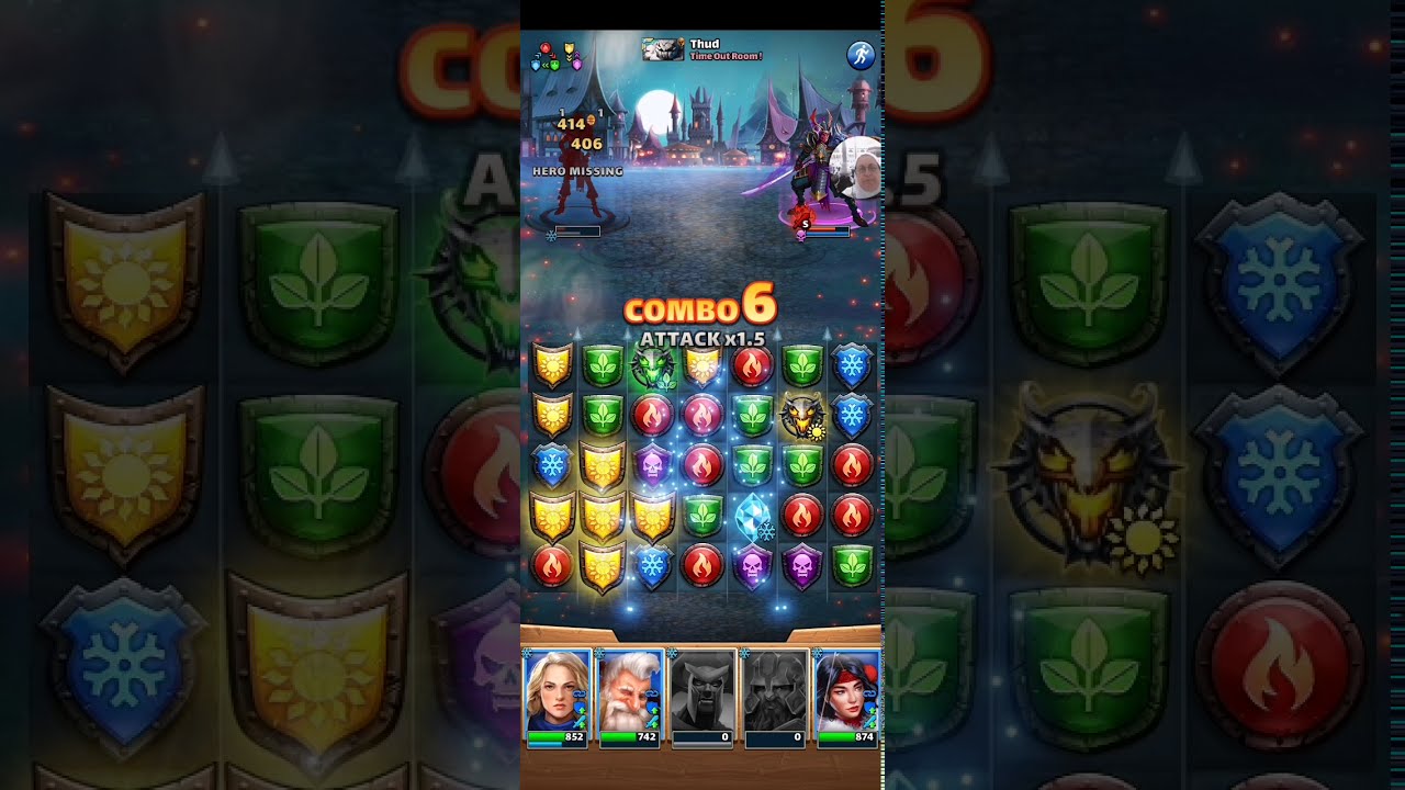 Empires & Puzzles : raid new boss, the black knight