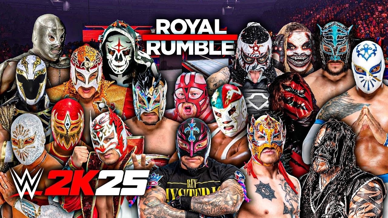 WWE 2K23 2k24 2k25  30 men royal rumble match