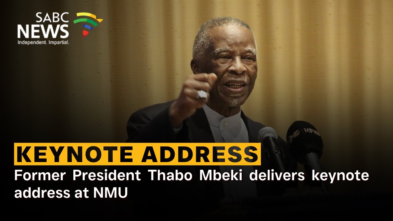 Nelson Mandela University | Former President Thabo Mbeki delivers keynote address at NMU