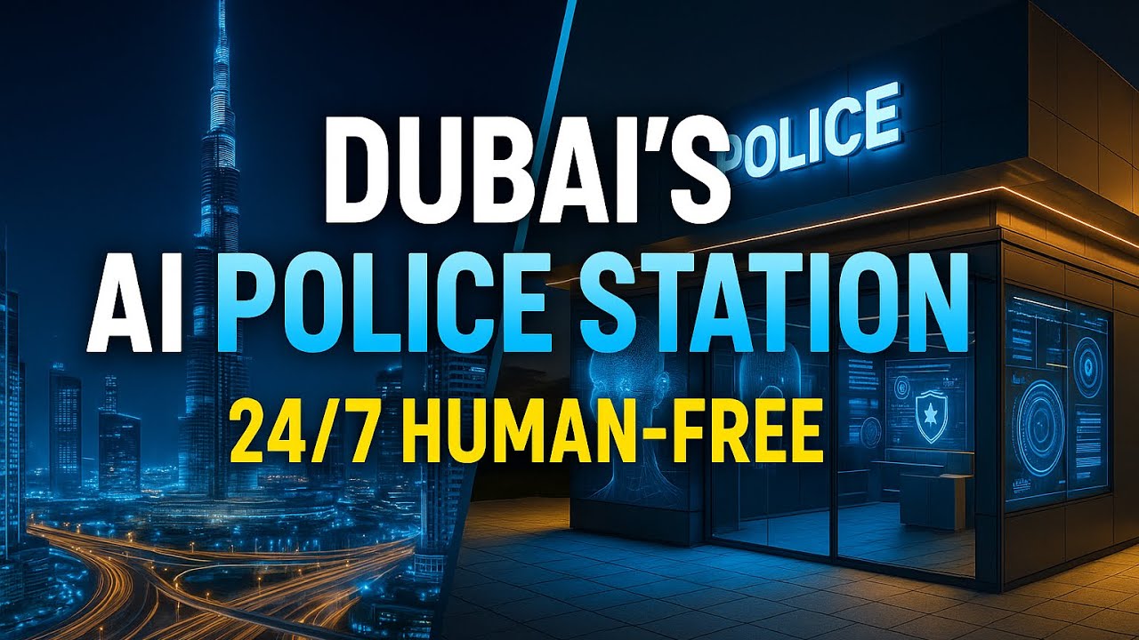 Dubai Debuts AI-Powered 24/7 Smart Police Station&mdash;No Humans Needed