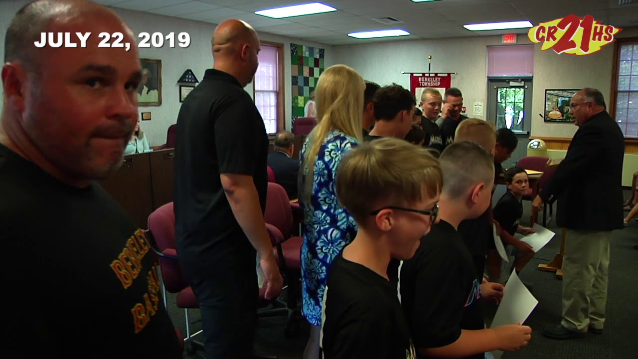 July 2019 Berkeley Township Town Council Meeting