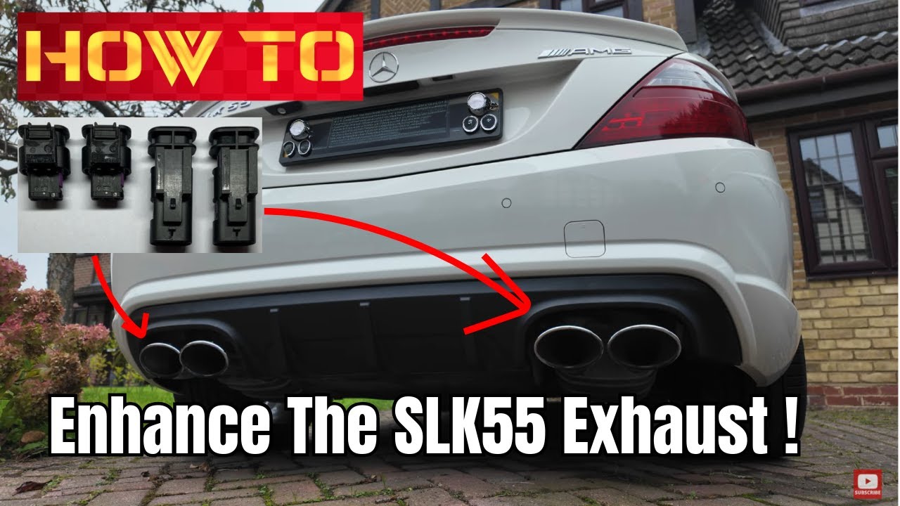 Mercedes SLK55 AMG (R172) | Exhaust Valve Actuator Bypass Plus Test Drive