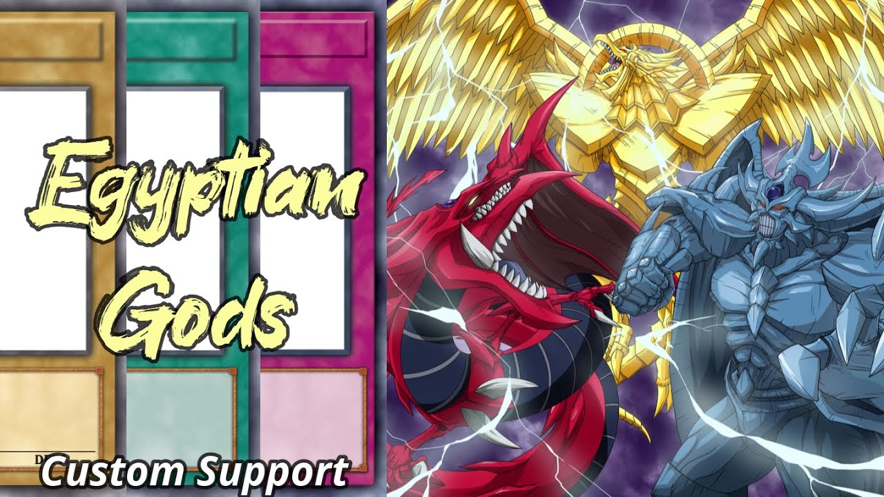 Custom Cards: Egyptian God Cards