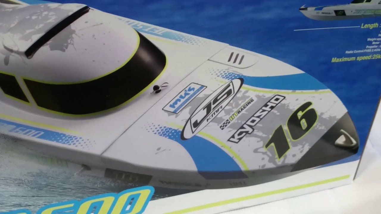 Kyosho Jet Stream 600 2 Unboxing and Quick Run