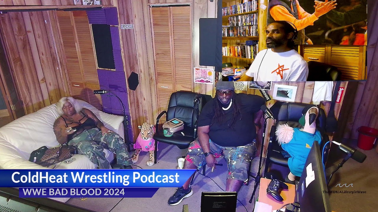 ColdHeat Wrestling Podcast 2024 WWE BAD BLOOD Watch-a-Long Special LiveStream