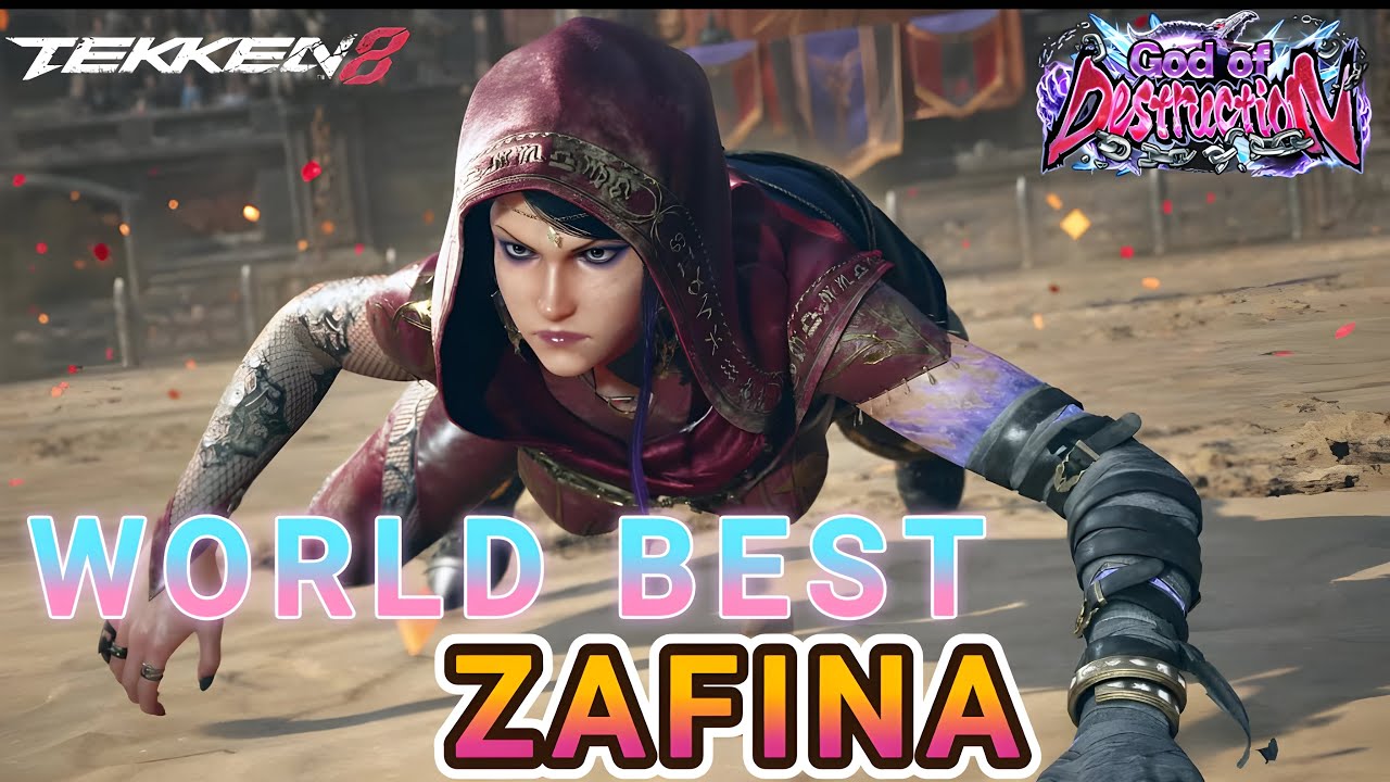 Tekken 8 - World’s Best Zafina Players | High-Level Gameplay!