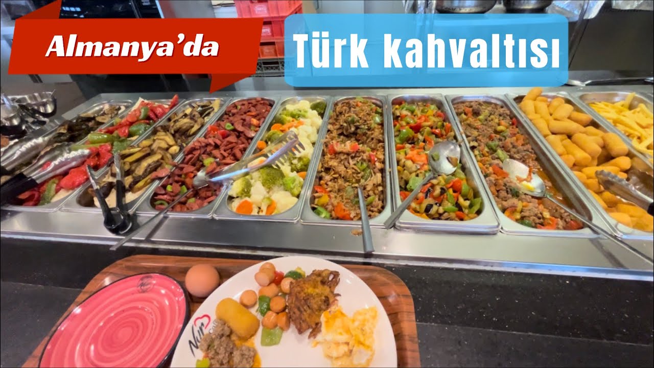 Almanya’da açık büfe Türk kahvaltısı