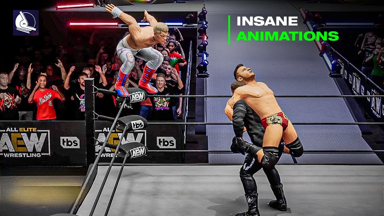 AEW Fight Forever: The Craziest Move animations in the game